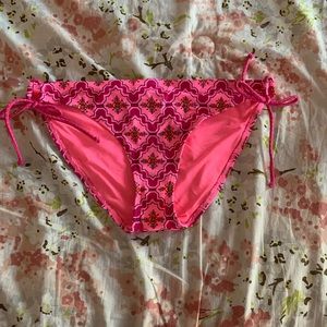 Aerie Pink Printed bikini bottoms